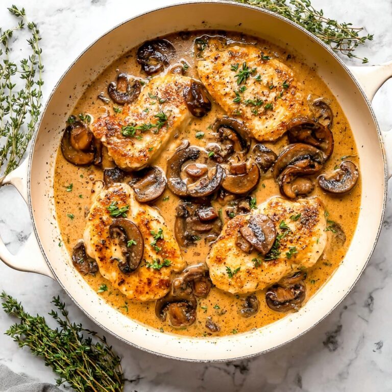 Creamy Mushroom Chicken Recipe