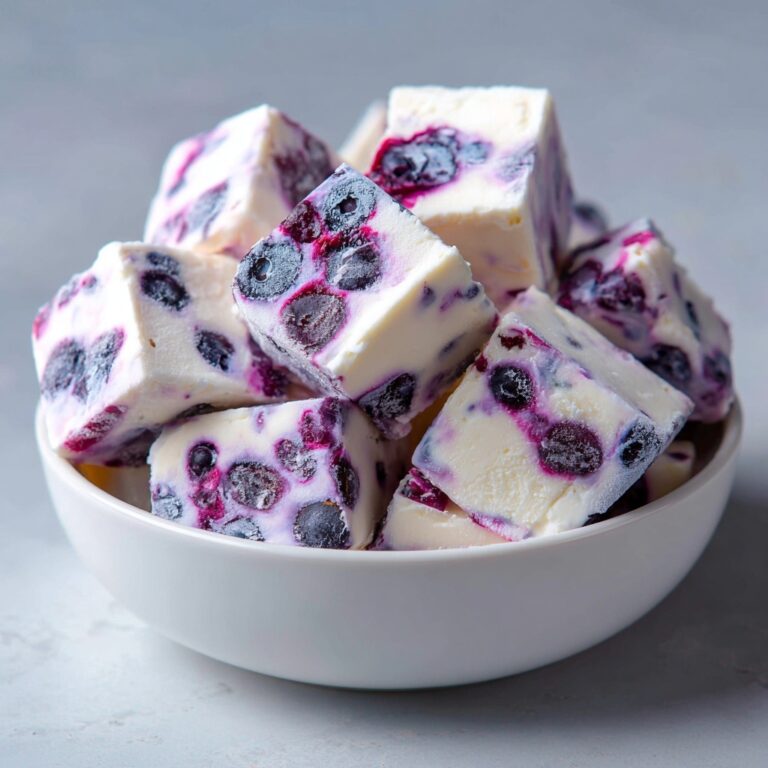 Frozen Yogurt-Dipped Blueberries Recipe