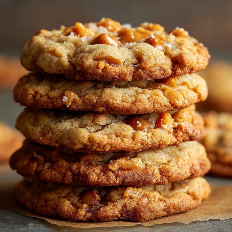 Caramel Banana Bread Cookies Recipe
