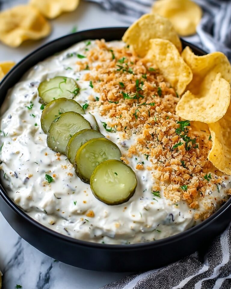Fried Pickle Ranch Dip Recipe