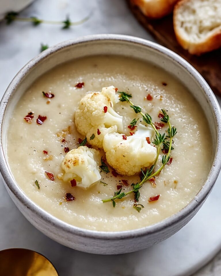 Vegan Cauliflower Soup Recipe