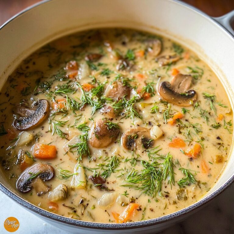 The BEST Mushroom Soup Recipe
