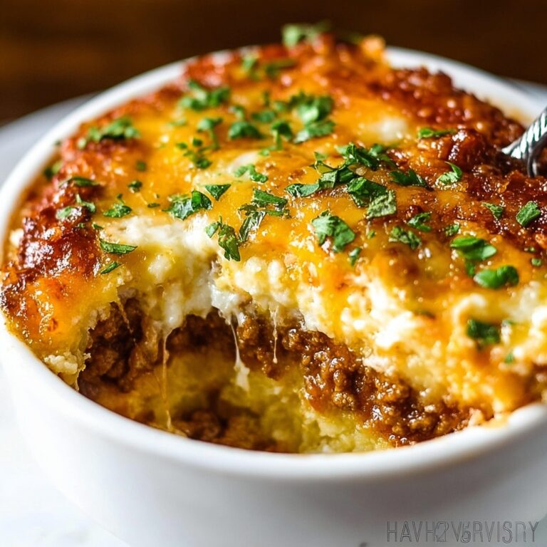 Cheesy Loaded Meatloaf Casserole Recipe