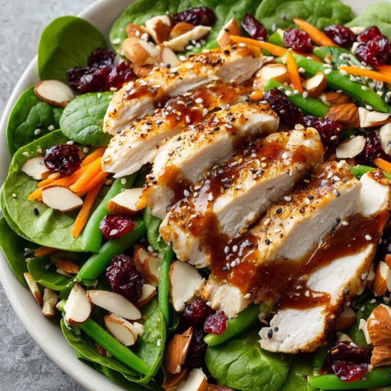 Asian Chicken Cranberry Salad Recipe