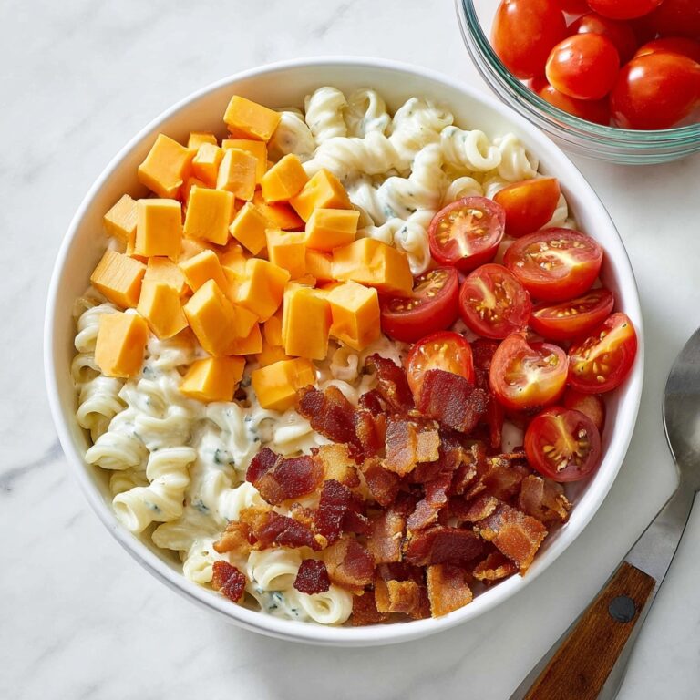 Bacon Ranch Pasta Salad Recipe