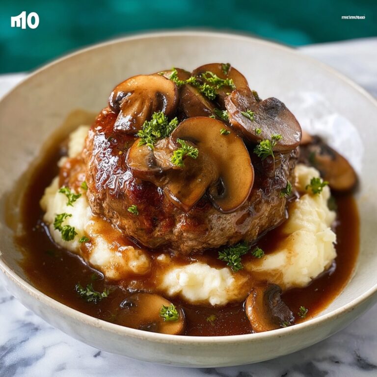 Easy Homemade Salisbury Steak Recipe