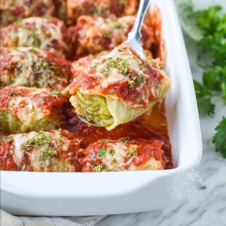 Traditional Stuffed Cabbage Rolls Recipe