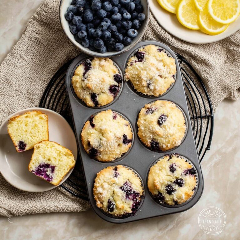 Blueberry Lemon Poppy Seed Muffins Recipe