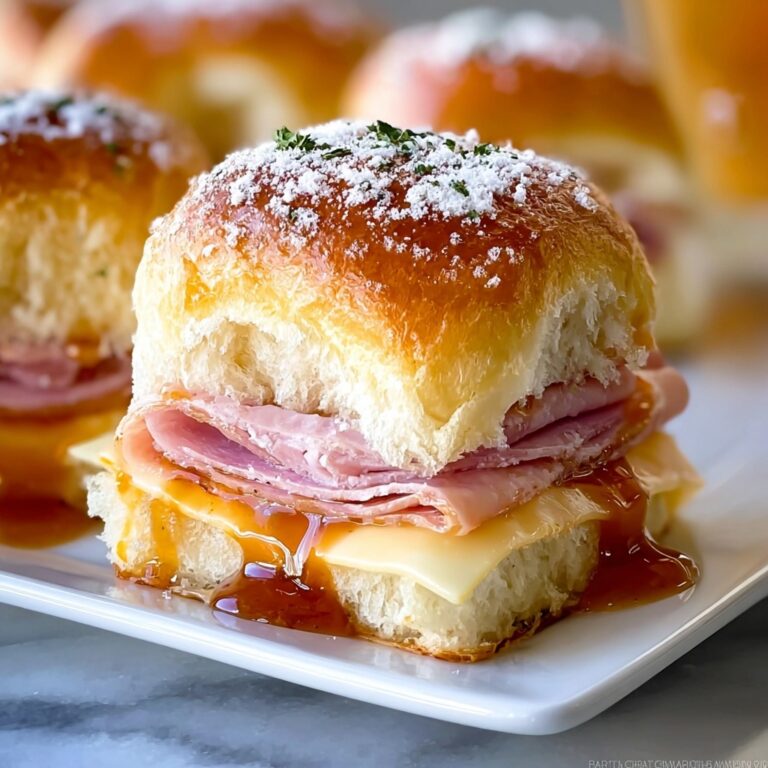 Monte Cristo Ham Sliders Recipe