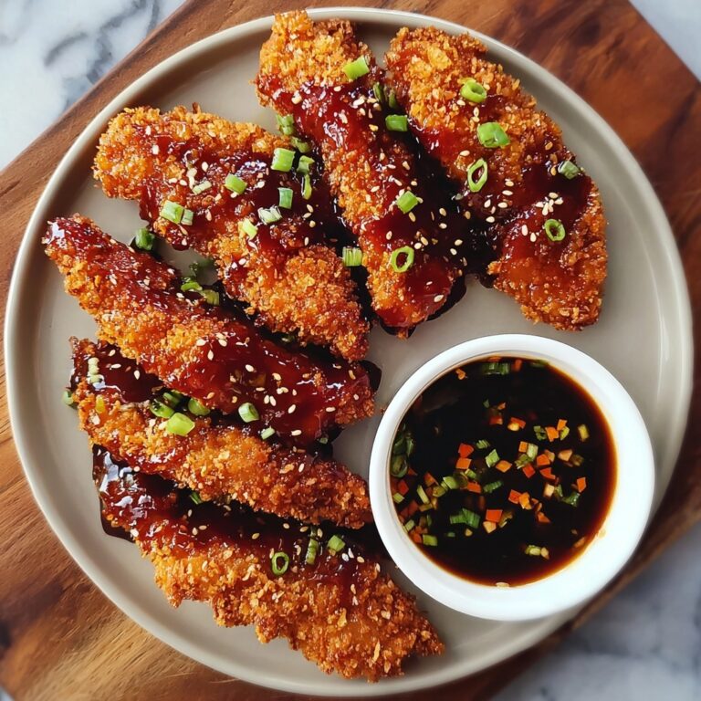 Crispy Hot Honey Chicken Tenders Recipe