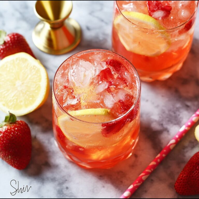 Strawberry Vodka Lemonade Recipe